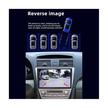 Автомобильный радиоприемник 1 DIN с сенсорным экраном 10,1 дюйма, регулируемая 8-ядерная GPS-навигация, автомобильный стереоплеер Android 10