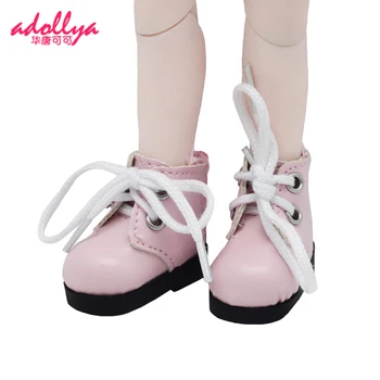 Аксессуары для куклы Adollya BJD; обувь 4,5 см для куклы; повседневные ботинки Martin; обувь BJD, подходящая для кукол 1/6 размера.