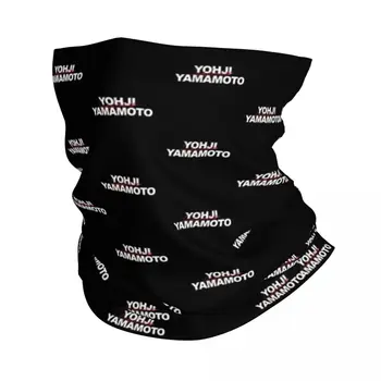 Бандана Йоджи Ямамото, шейный платок с принтом, шарф для лица, теплая маска для велоспорта для мужчин, женщин, взрослых, Ветрозащитная
