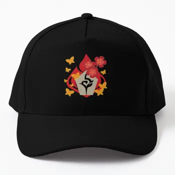 Бейсбольная кепка Hu Tao Genshin Impact, значок альпинизма, роскошная кепка, мужская кепка, женская кепка