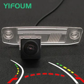 Беспроводная Камера Заднего Вида AHD Fisheye 12LED С Динамической Траекторией Для Hyundai JM Accent Veracruz Tucson Elantra Sonata Terracan