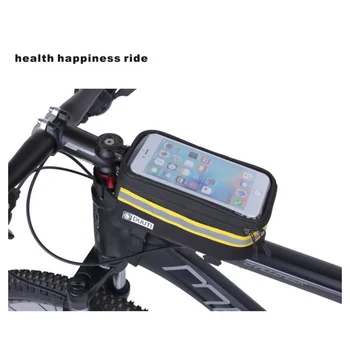 Велосипедная сумка Cyrusher, Сенсорный экран, Горный велосипед, Седельная сумка, Сумка-тубус, Сумка для мобильного телефона, Снаряжение для верховой езды