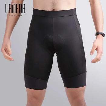 Велосипедные шорты LAMEDA Для мужчин, профессиональная весенне-летняя губчатая подушка, высокоэластичная дышащая одежда для шоссейных велосипедов MTB