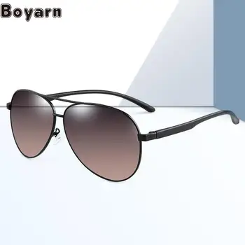 Внешней торговли приграничного новые мужские солнцезащитные очки поляризованные очки металлические солнцезащитные очки пилот мода вождения очки