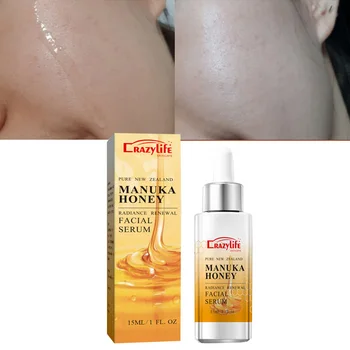 Восстанавливающая эссенция для лица Manuka Honey Gold, Увлажняющий контроль масла, Сужающая поры, Восстанавливающая сыворотка для лица против морщин