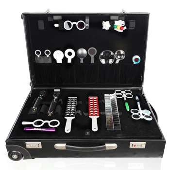 Высококачественный оптический офтальмологический инструмент, портативный набор для проверки зрения, коробка для визуального осмотра