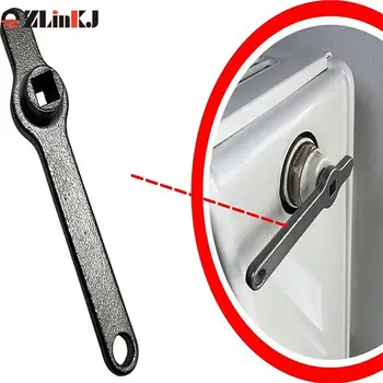 Высококачественный стальной ключ с крестообразным ключом, Вентилирующая ручка, Нагревательный вентильный ключ, радиатор с квадратным ключом