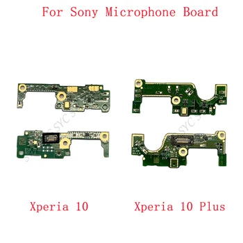 Гибкий кабель микрофонной платы для Sony Xperia 10 Plus, запчасти для ремонта миниатюрной пластины приближения микрофона