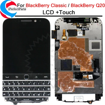 Для BlackBerry Классический ЖК-дисплей с клавиатурой без рамки, дисплей с сенсорным экраном, дигитайзер в сборе для замены BlackBerry Q20