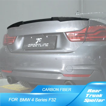 Для BMW 4 Серии F32 428i 435i Base Coupe M Sport 2014-2018 Задний Спойлер Багажник Крылья Багажника Губа из Углеродного Волокна /FRP Только для 2 дверей