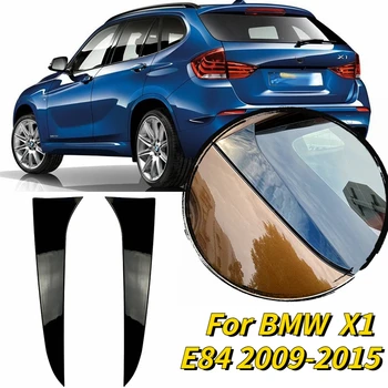 Для BMW X1 E84 2009-2015 Боковой Спойлер Заднего Стекла ABS Глянцевый Черный Боковой Спойлер Canard Canards Splitter Запчасти для Авто