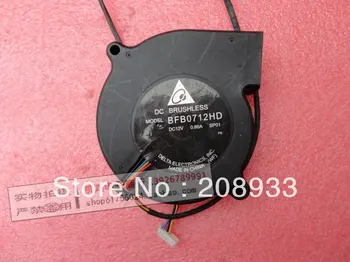 Для Delta BFB0712HD 12V 0.37A 7.5cm 7520 4-проводной вентилятор-воздуходувка, проектор с турбовентилятором