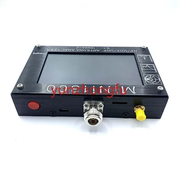 Для MINI1300 Plus 5V/1.5A Анализатор Антенны HF VHF UHF 0,1-1300MHZ Частотный Счетчик SWR Метр 0,1-1999 с ЖК-экраном