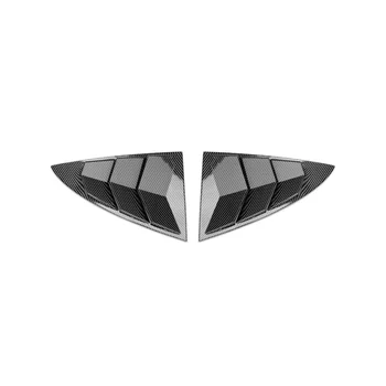 Для Tesla Model 3 Y-образная задняя решетка с треугольными блестками, детали для модификации экстерьера, углеродное волокно, B