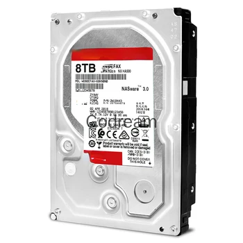 Для WD80EFAX vertical red disk 3,5-дюймовый жесткий диск настольного компьютера 8T NAS сервер хранения данных