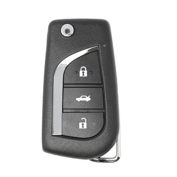 Для Xhorse XKTO00EN Универсальный проводной дистанционный брелок 3 кнопки для Toyota Type для VVDI Key Tool