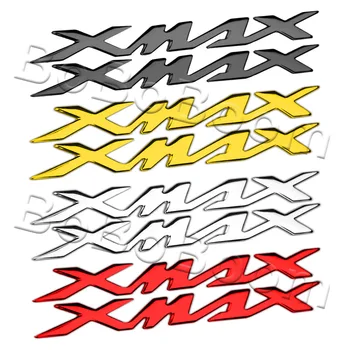 Для Yamaha XMAX xmax 125 250 300 3D наклейка для мотоцикла Эмблема Скутера Значок Наклейка с Логотипом Аксессуары Водонепроницаемые
