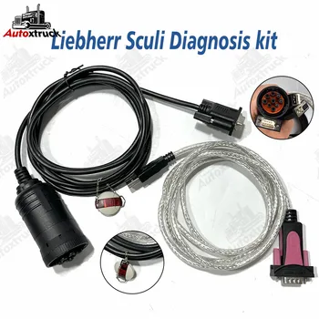 Для диагностического комплекта Liebherr Sculi Экскаватор-тонный кран с новым программным обеспечением Liebherr Diagnostic KIT