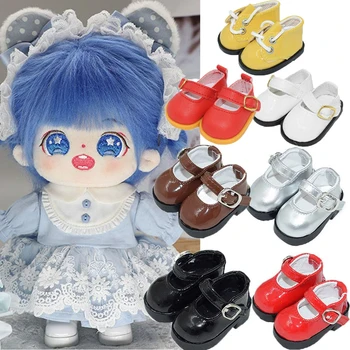 Для куклы из хлопка 20 см, модная обувь принцессы, аксессуары для одежды для кукол 1/6BJD, повседневная одежда, кожаная обувь, подарочные игрушки для кукол 