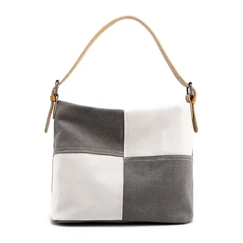 Женская сумка для женщин, сумка через плечо, Новые модные роскошные сумки, дизайнерская дорожная сумка, Большая вместительная холщовая сумка для поездок на работу