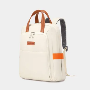 Женская сумка через плечо, холщовые рюкзаки, сумка для компьютера, деловая сумка для ноутбука, повседневная школьная сумка для ученицы средней школы