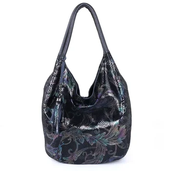 Женские сумки из натуральной кожи с принтом для женщин Большая женская сумка-тоут через плечо Сумки через плечо Роскошная брендовая дизайнерская сумка