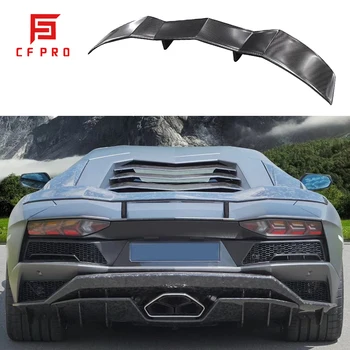 Задний спойлер в стиле MSY из углеродного волокна для Lamborghini Aventador LP700, аксессуары для заднего спойлера багажника автомобиля