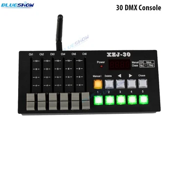 Зарядка DMX-контроллера 30, DMX-консоль со сценическим эффектом от DMX-контроллера для движущегося заголовка / номинальной подсветки, применяется для дискотеки DJ