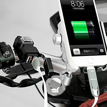 Зарядное Устройство Для Телефона Мотоцикла Водонепроницаемое USB-Зарядное Устройство Адаптер Питания Для Ducati Panigale V4/V4S V2 RSV4 899 959 1199 1299