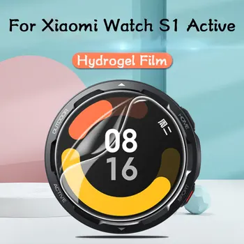 Защитная Пленка Для XiaoMi Mi Watch S1 Active S2 Протектор Экрана Не Стекло Для Mi watch s1 Pro SmartWatch Гидрогелевая Пленка