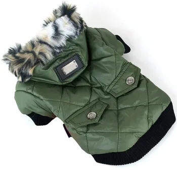 Зимняя одежда для собак Теплая утепленная куртка для маленьких собак, толстовка для щенков, толстовка для маленьких средних собак, йорки, французский бульдог