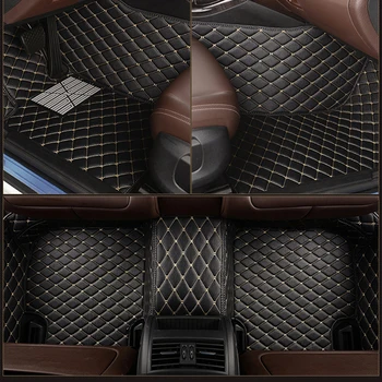 Изготовленный на заказ Автомобильный коврик для Jeep Wrangler 4 Двери 2018-2022 года Автомобильные Аксессуары Детали интерьера Ковер