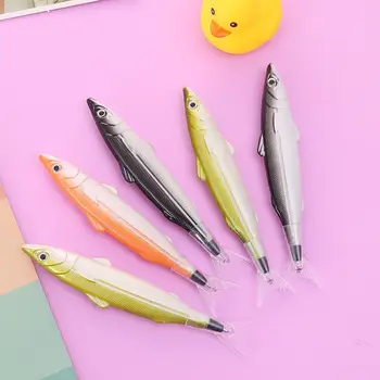Индивидуальность, Соленая рыба, шариковая ручка, забавные канцелярские принадлежности, студенческая ручка для письма, школьные принадлежности