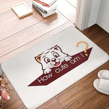 Какой я милый Дизайн собак Dog Doge Коврик для ванной, домашний коврик, кухонный ковер, декор