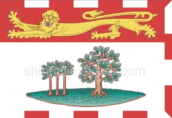 Канадский флаг острова принца Эдуарда 3 фута x 5 футов из полиэстера, развевающийся баннер 150 * 90 см на заказ на открытом воздухе