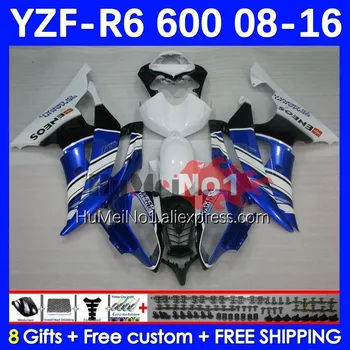 Корпус для YAMAHA YZFR6 YZF600 YZF R6 600 R 6 37No.57 YZF-R6 синий в наличии YZF-600 08 2008 2009 2010 2011 2012 13 14 15 16 Обтекатели