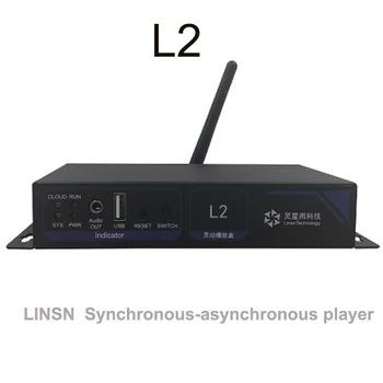 Крытый Открытый Полноцветный Синхронно-Асинхронный проигрыватель LINSN L2 P1.875P2P1.5P3P4P5P6P8P10 Со светодиодным дисплеем WIFI Контроллер