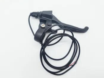 Левая тормозная ручка скутера в сборе для SPEEDWAY MINI4 Ruima MINI Ⅳ Pro Тормозная ручка электрического скутера с аксессуарами для звонка