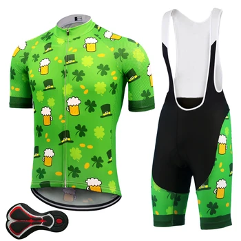 Летний комплект велосипедной майки с пивом, велосипедная одежда ropa ciclismo, майо ciclismo, велосипедный нагрудник, шорты, Гелевая майка, велосипедная майка