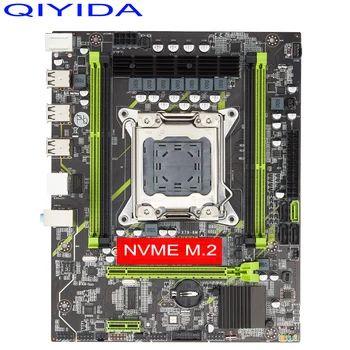 Материнская плата QIyida X79 6M X79chip SATA3.0 M.2 поддерживает регулярную память DDR3 и процессор Xeon E5