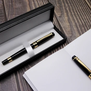 Металлическая авторучка, Подарочная ручка для письма, Многоразовый конвертер с поршневым наполнением для начинающих студентов, пишущих каллиграфией, Y3NC