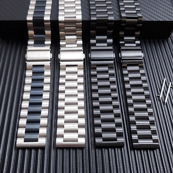 Металлический Ремешок из нержавеющей стали для Xiaomi Watch S1 Active Mi Global Version Smartwatch Band Браслет, ремешок для часов, аксессуары для ремешков