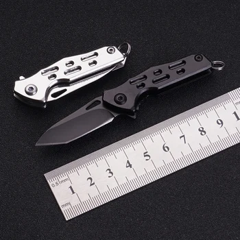 Многофункциональный Открытый Складной Нож На Молнии Универсальный Нож Для Выживания На Открытом Воздухе EDC Брелок Кулон Карманный Нож Охотничий Нож