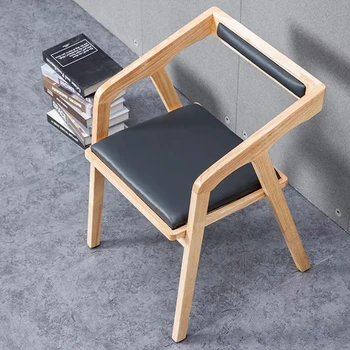 Мобильные обеденные стулья Nordic Ручной Компьютерный акцент Садовый стул для спальни Офисная мебель для гостиной Sillas Para Comedor