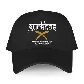 мужская хлопковая бейсболка в стиле хип-хоп, шапки Гуркха Горкхи, Непальский Британский Королевский Спецназ, Ножи Кукри, Модный принт, шляпа Унисекс