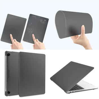 Мягкий Матовый чехол для Apple Macbook Air 13 M1 Case 2020 для ноутбука Macbook Pro 14 Дюймов 2021 Cover Air 13,6 M2 2022 A2681 Shell Funda