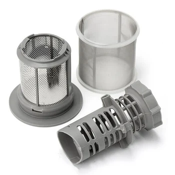 Набор сетчатых фильтров для посудомоечной машины Комплекты для замены кухонной посудомоечной машины Инструмент серии Grey Для посудомоечной машины Кухонные Принадлежности