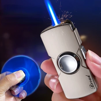 Надувная зажигалка BODA Mini с гироскопом на кончике пальца для мужчин и женщин, необычный подарок-воспламенитель