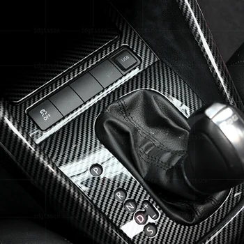 Наклейки На Панель Переключения Передач Из Углеродного Волокна Для Volkswagen Golf 6 MK6 GTI Scirocco 2009-2016 Автомобильные Аксессуары