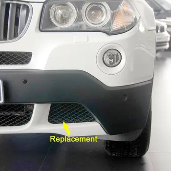 Нижняя Решетка переднего бампера 2007-2010 -BMW X3 E83 Facelift 51113416205, 51113416206